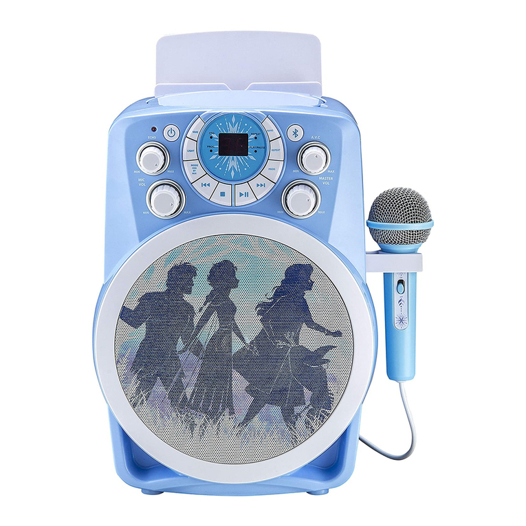 eKids Disney Frozen II User manual