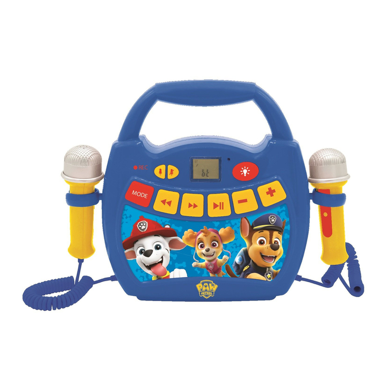 LEXIBOOK MP320 Series user manual