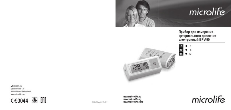 Microlife BP A90 User manual