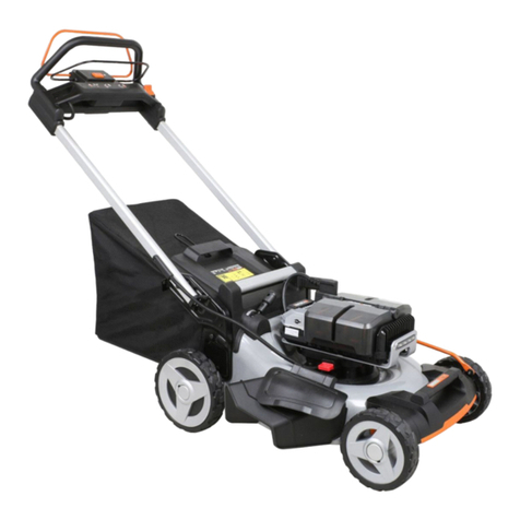 Worx Nitro WG761E User manual