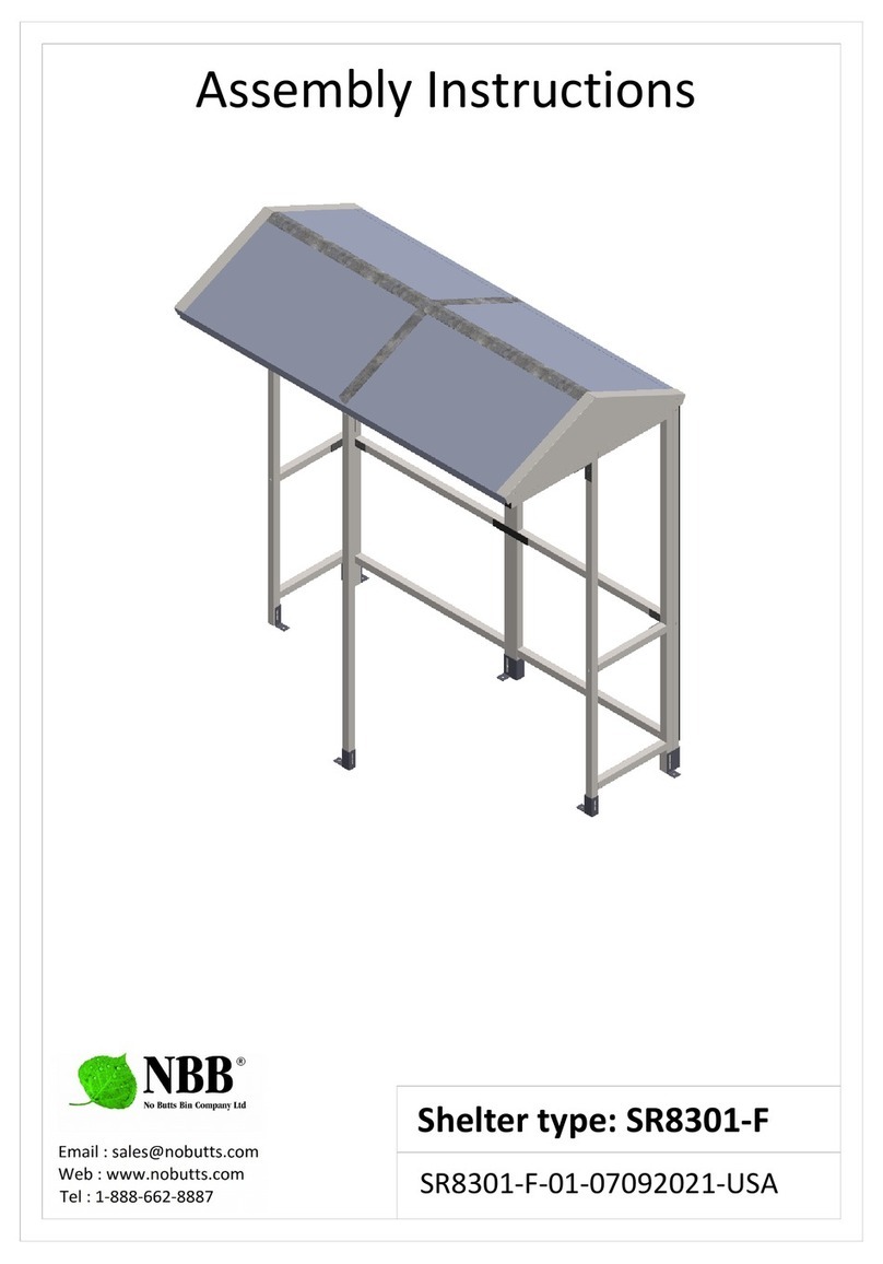 NBB SR8301-F User manual