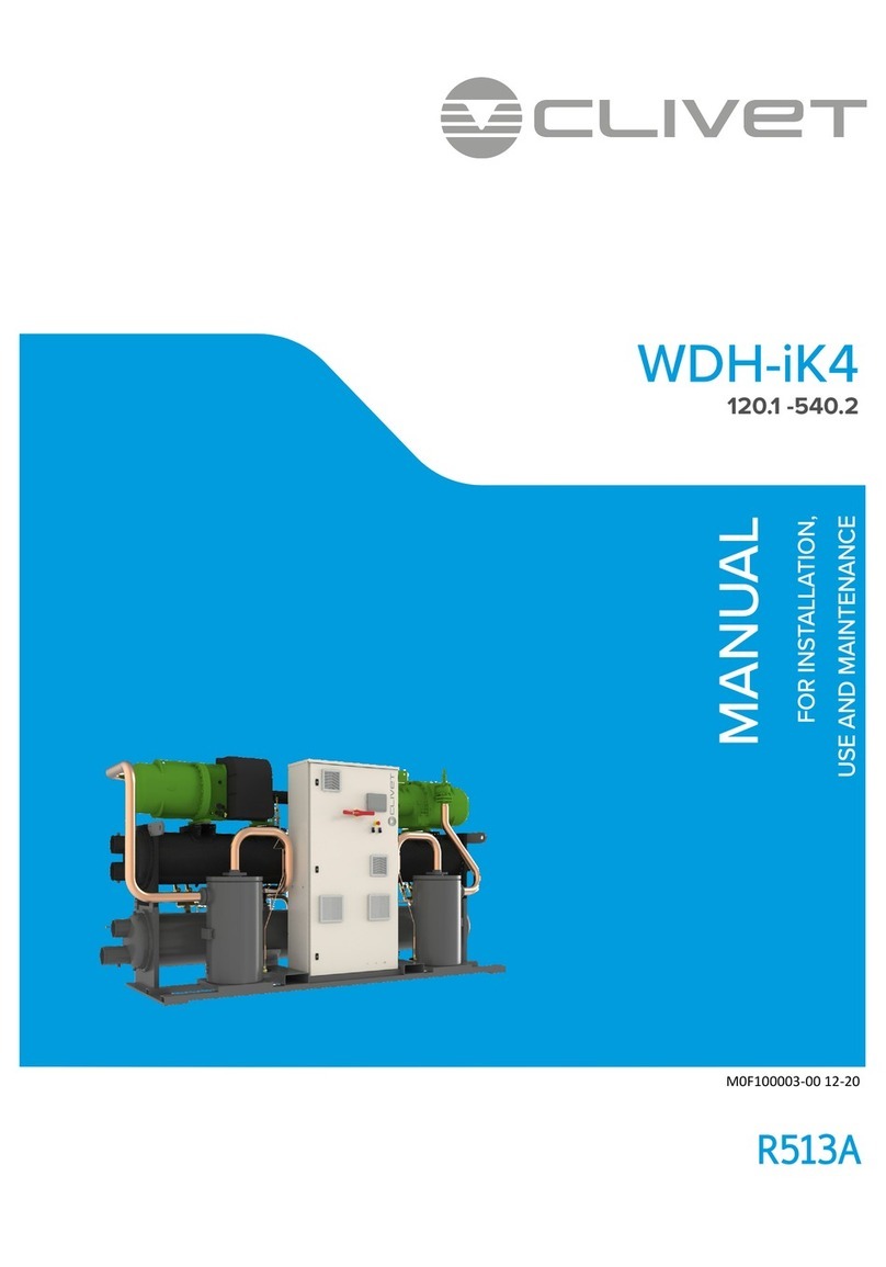 CLIVET WDH-iK4 manual