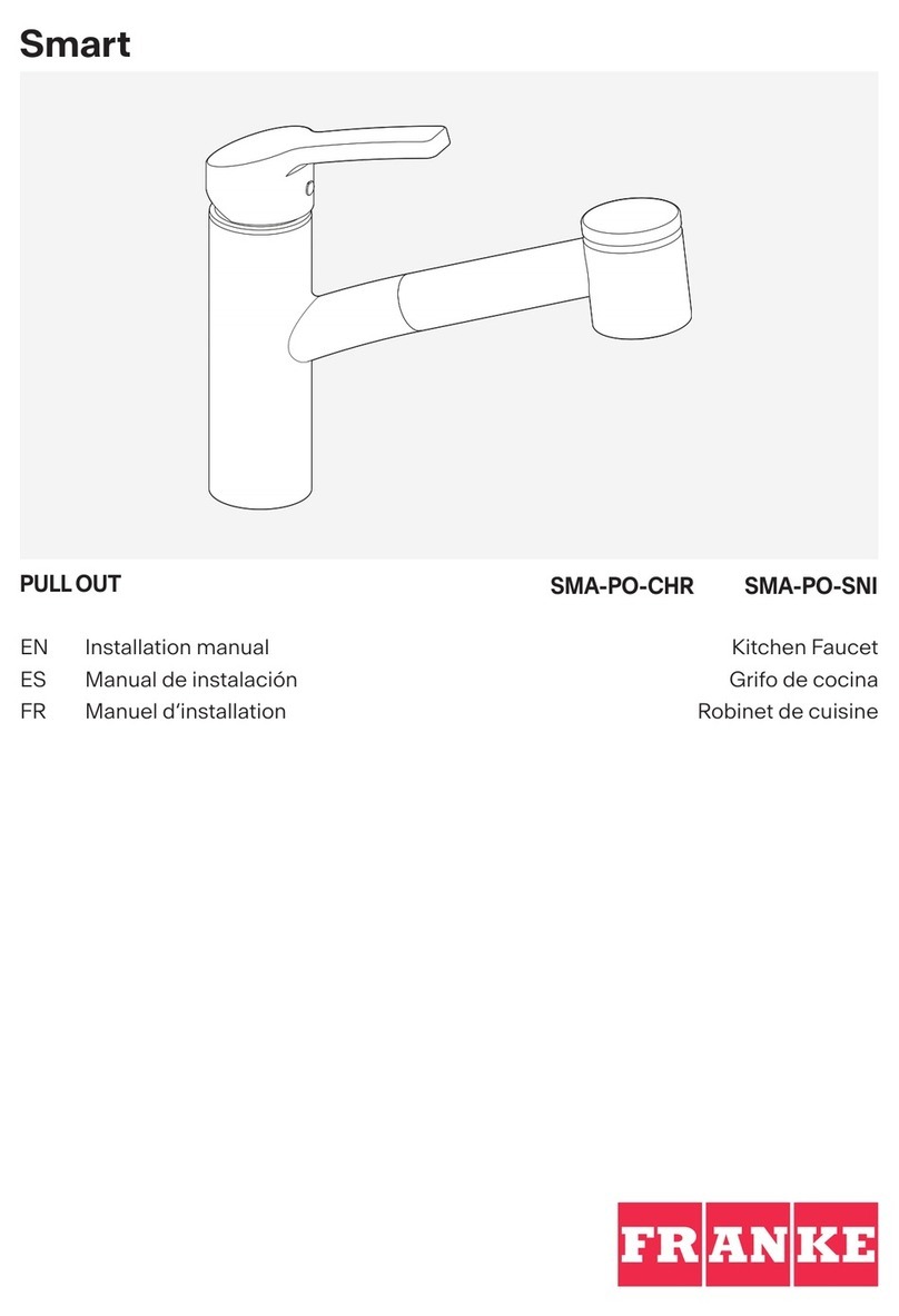Franke Smart SMA-PO-CHR installation manual Franke Smart SMA-PO-CHR installation manual