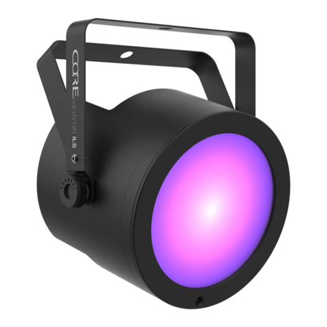 Chauvet DJ COREpar UV120 ILS user manual
