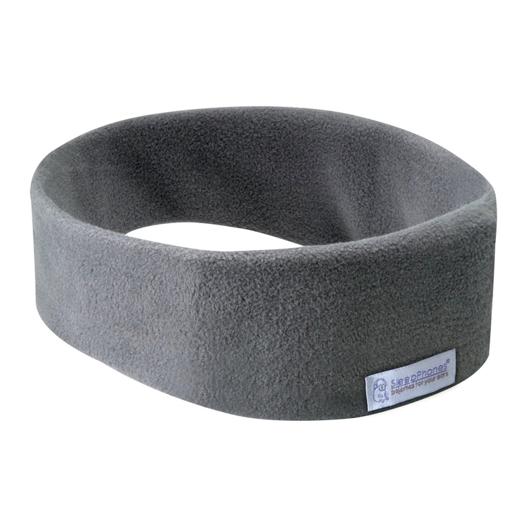 AcousticSheep SleepPhones user manual