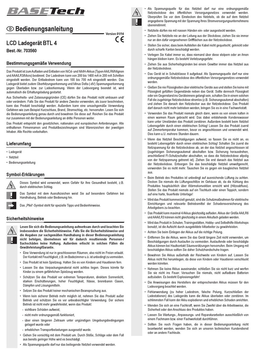 BASETech BTL-4 User manual