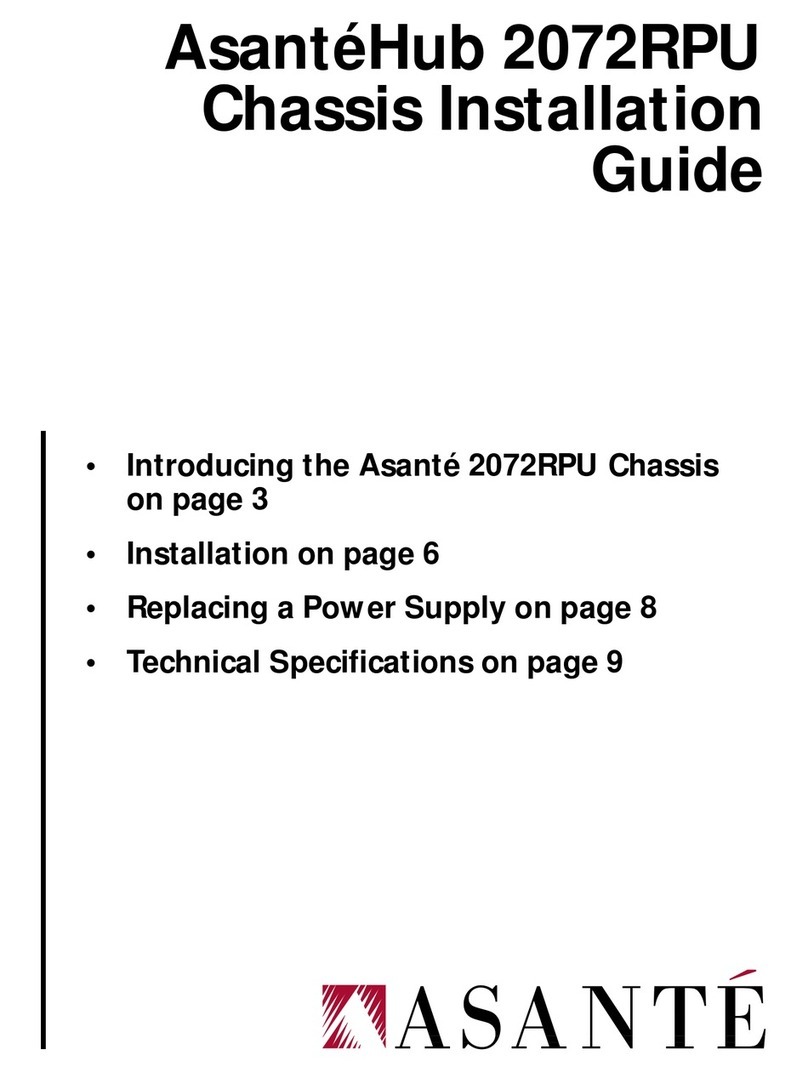 Asante AsanteHub 2072RPU installation guide