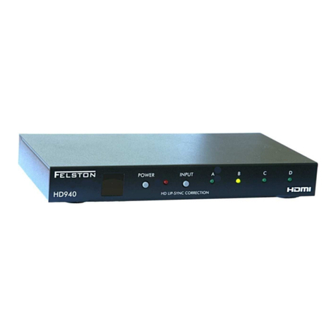 Felston HD940 owner's manual