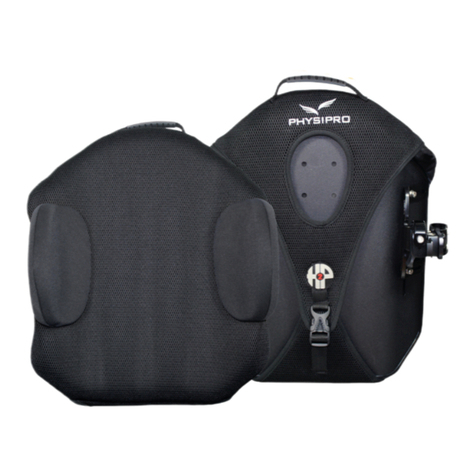 Physipro HP2 Backrest User manual