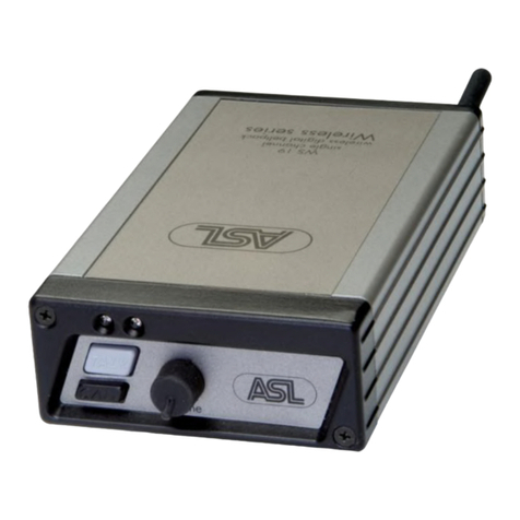 ASL INTERCOM WS-19 user manual