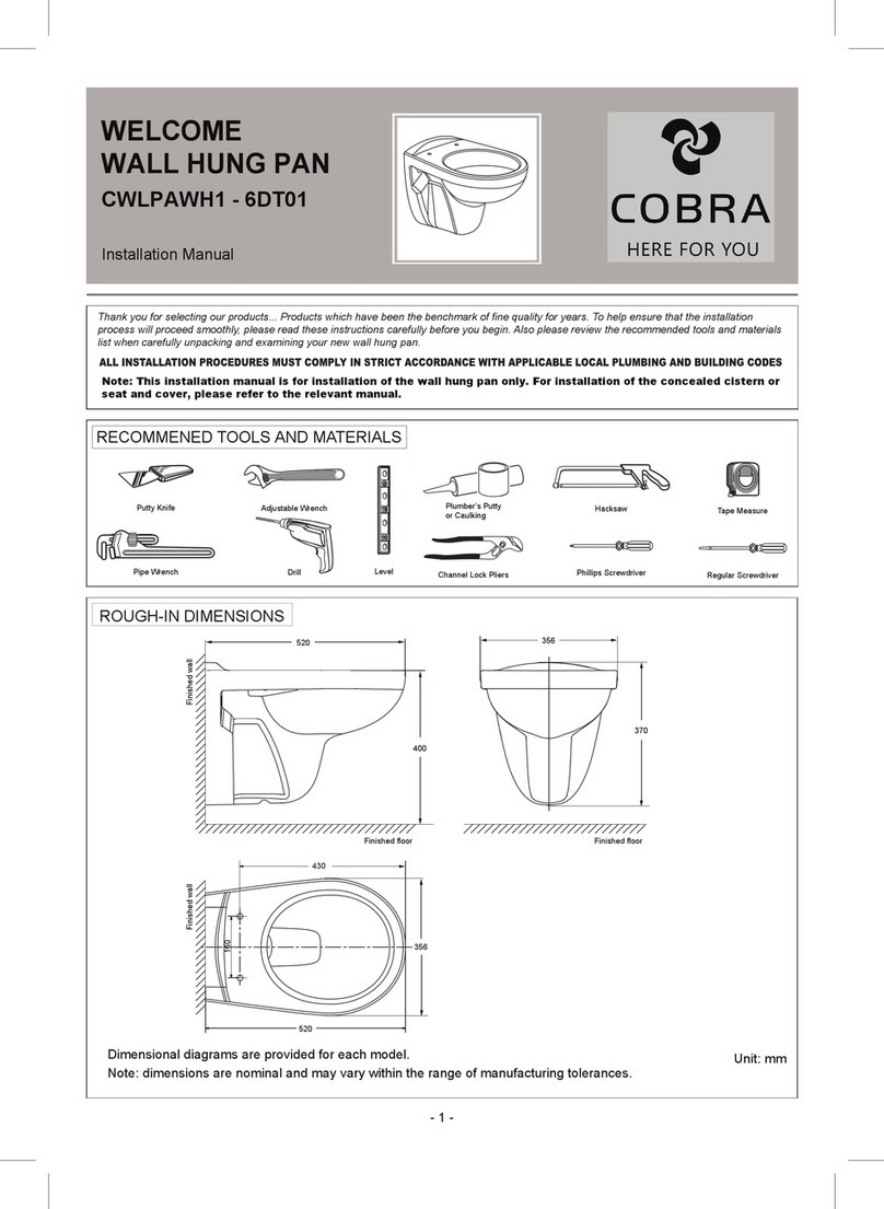 Cobra CWLPAWH1-6DT01 installation manual