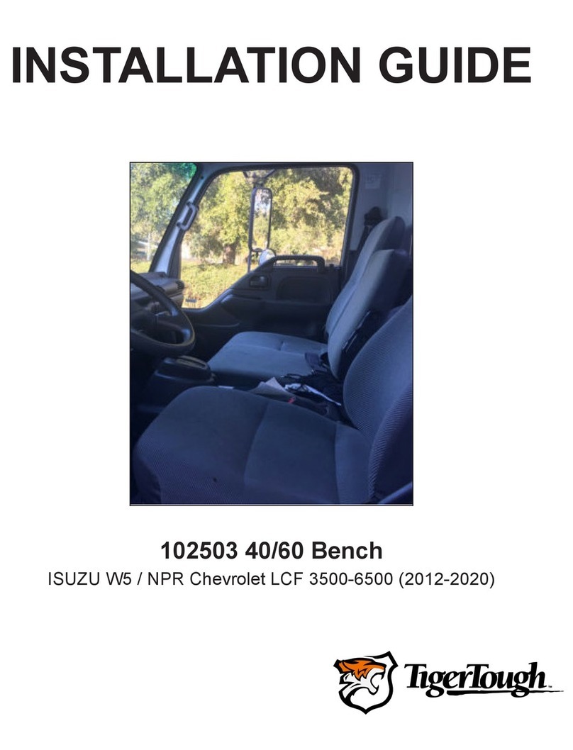 TigerTough 102503 40 Bench installation guide