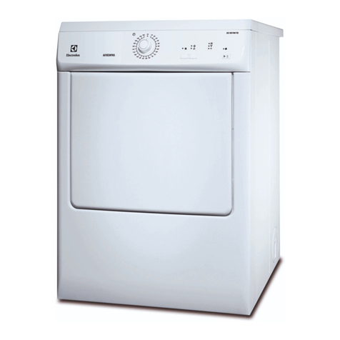 Electrolux EDE1071PDW User manual Electrolux EDE1071PDW User manual
