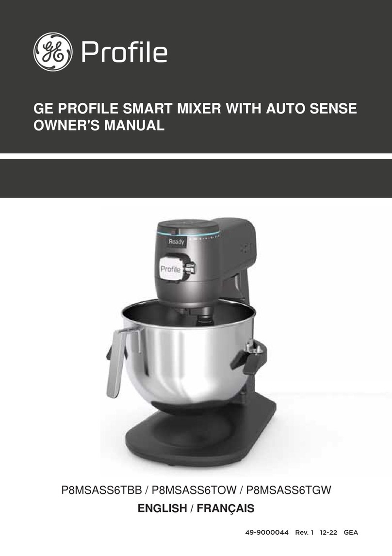 GE PROFILE P8MSASS6TBB User manual