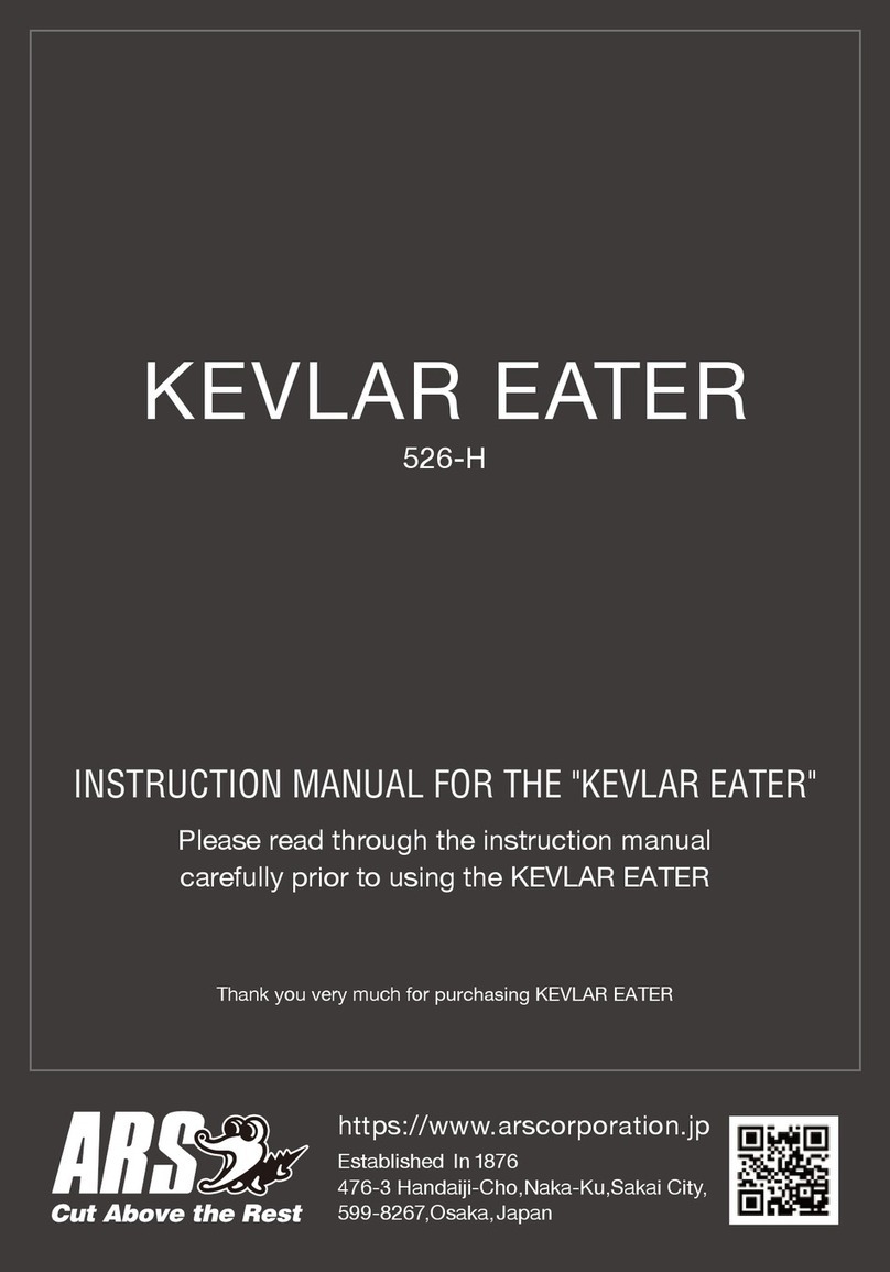 ARS KEVLAR EATER instruction manual