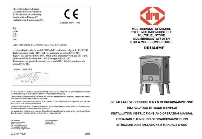 Dru DRU44MF installation instructions
