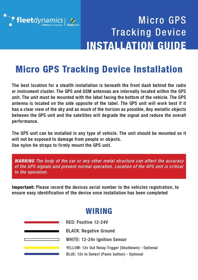fleetcare fleetdynamics Micro GPS Tracking Device installation guide fleetcare fleetdynamics Micro GPS Tracking Device installation guide