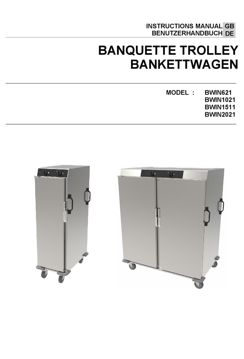 GGM gastro BWIN621 instruction manual