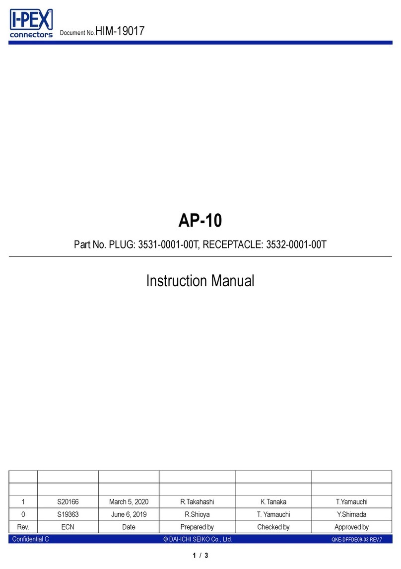 IPEX AP-10 User manual