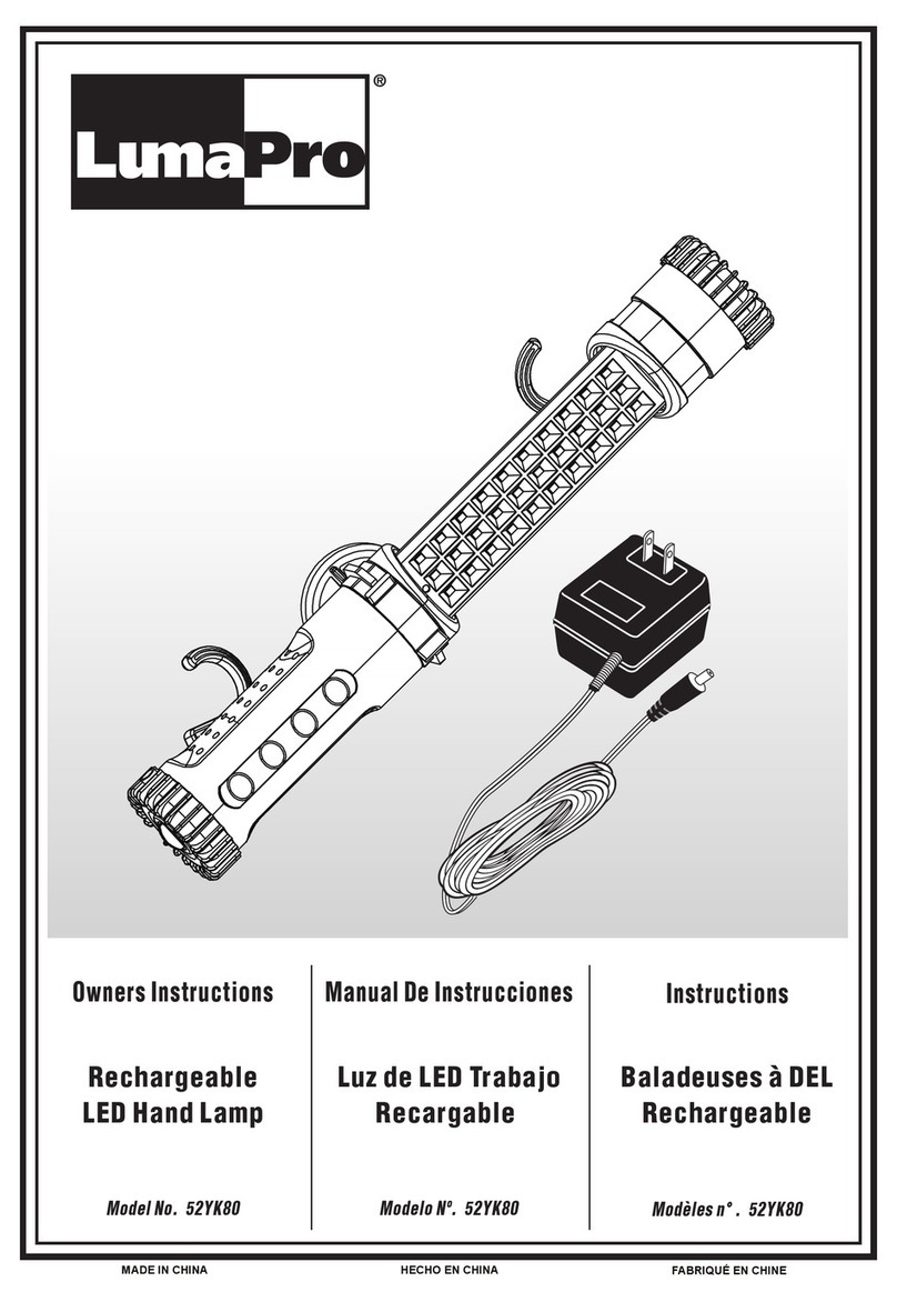 LumaPro 52YK80 User manual
