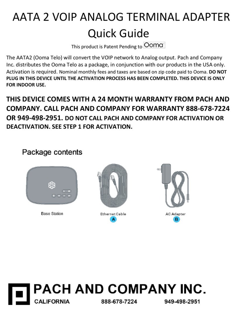 PACH & COMPANY AATA2 quick guide