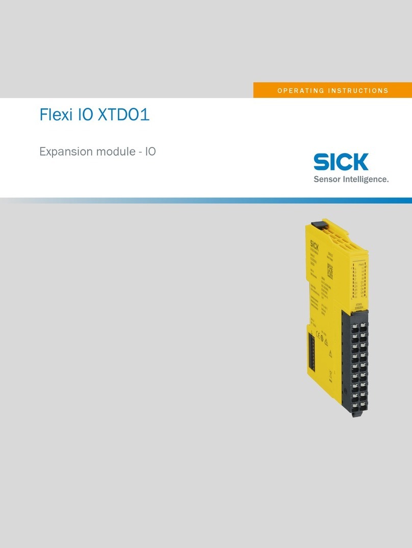 SICK Flexi IO XTDO1 User manual