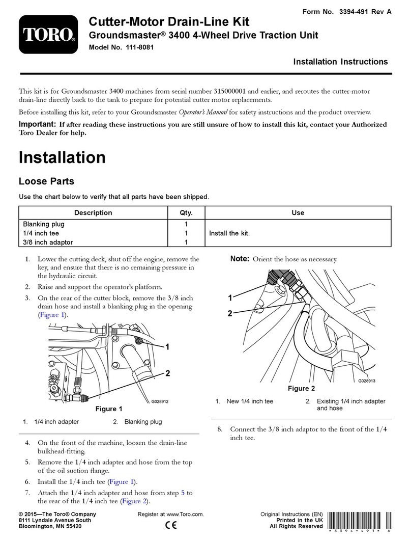 Toro 111-8081 User manual