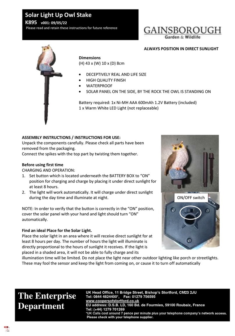 Gainsborough K895 quick start guide
