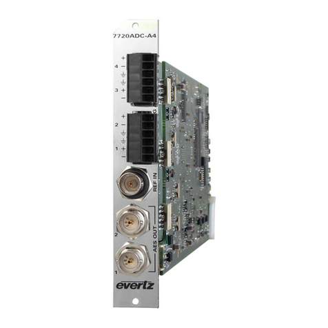 evertz 7700 Series manual