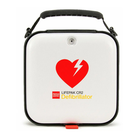 Physio Control Lifepak CR2 LIFELINKcentral User manual Physio Control Lifepak CR2 LIFELINKcentral User manual
