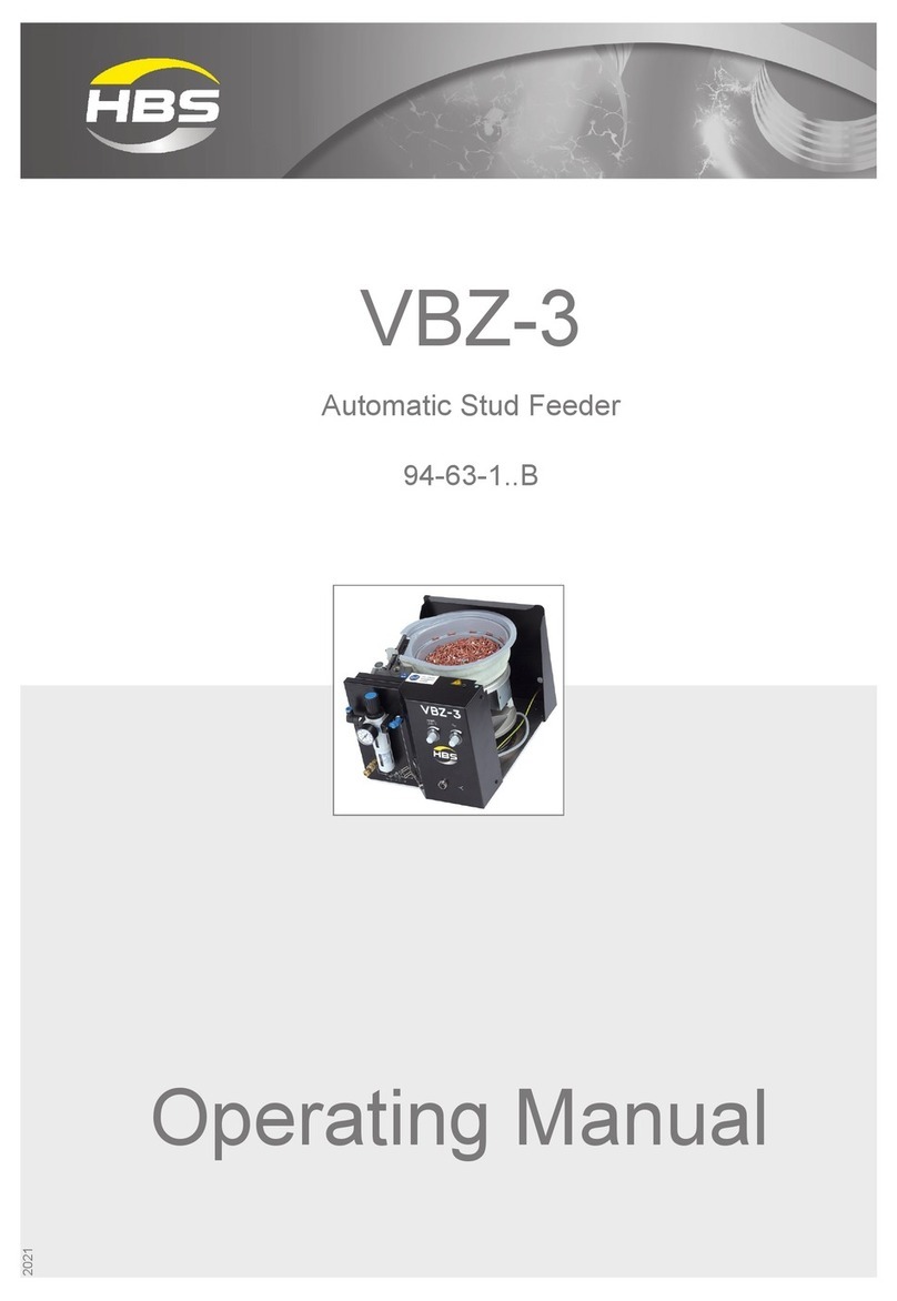 HBS VBZ-3 operating manual