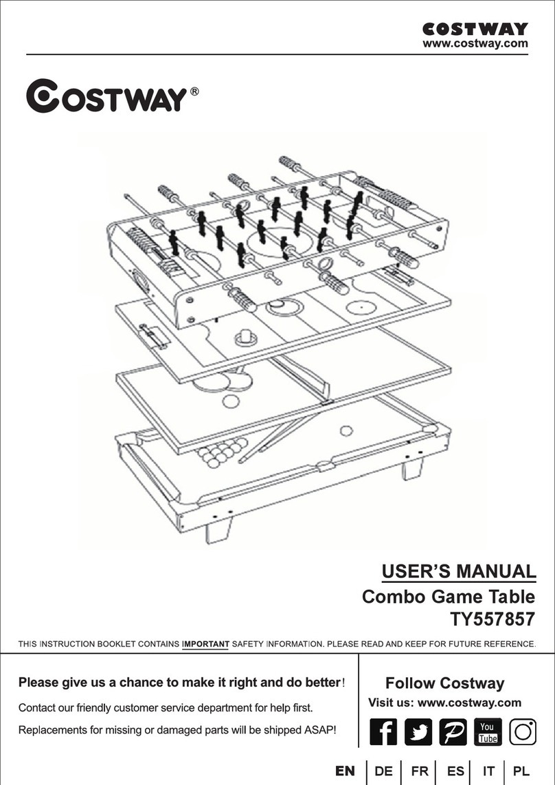 Costway TY557857 user manual Costway TY557857 user manual
