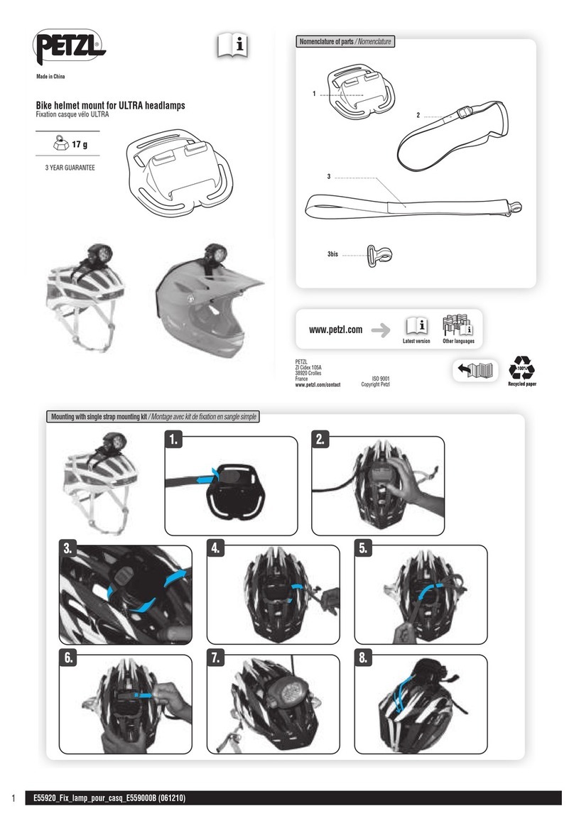 Petzl E55920 User manual