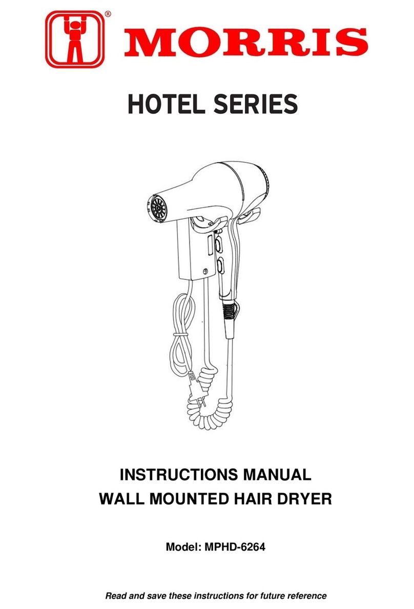 Morris HOTEL Series instruction manual