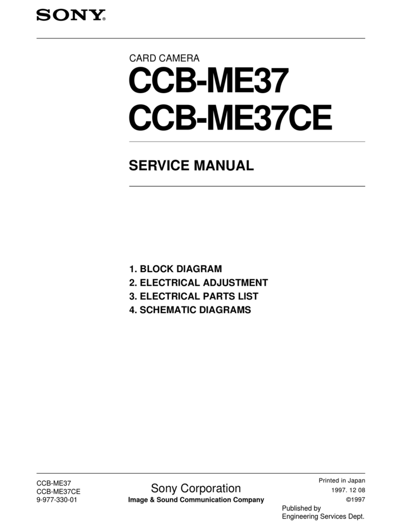 Sony CCB-ME37 User manual