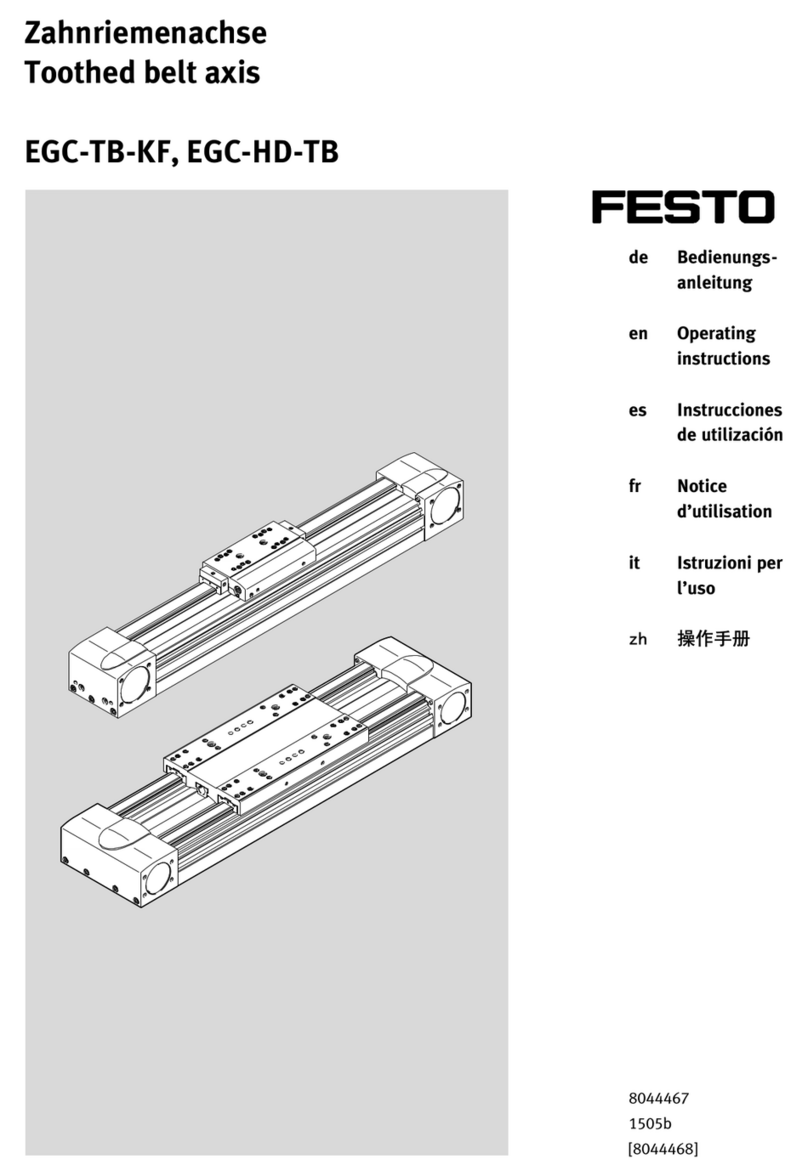 Festo EGC-TB-KF User manual Festo EGC-TB-KF User manual
