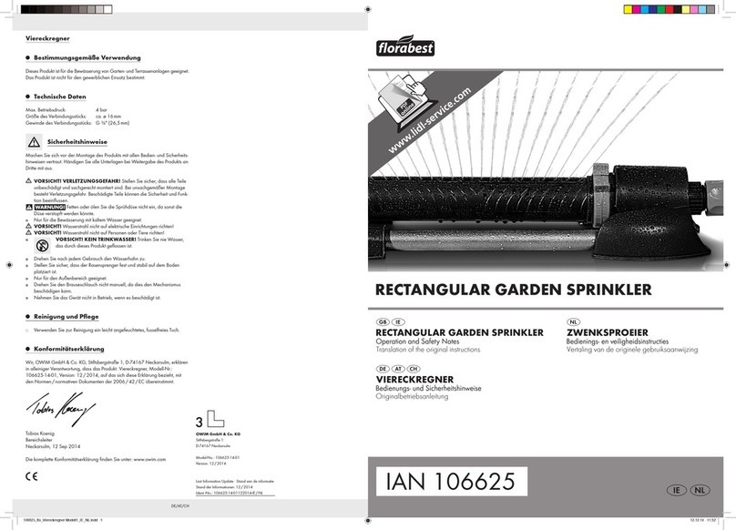 FLORABEST 106625 User manual