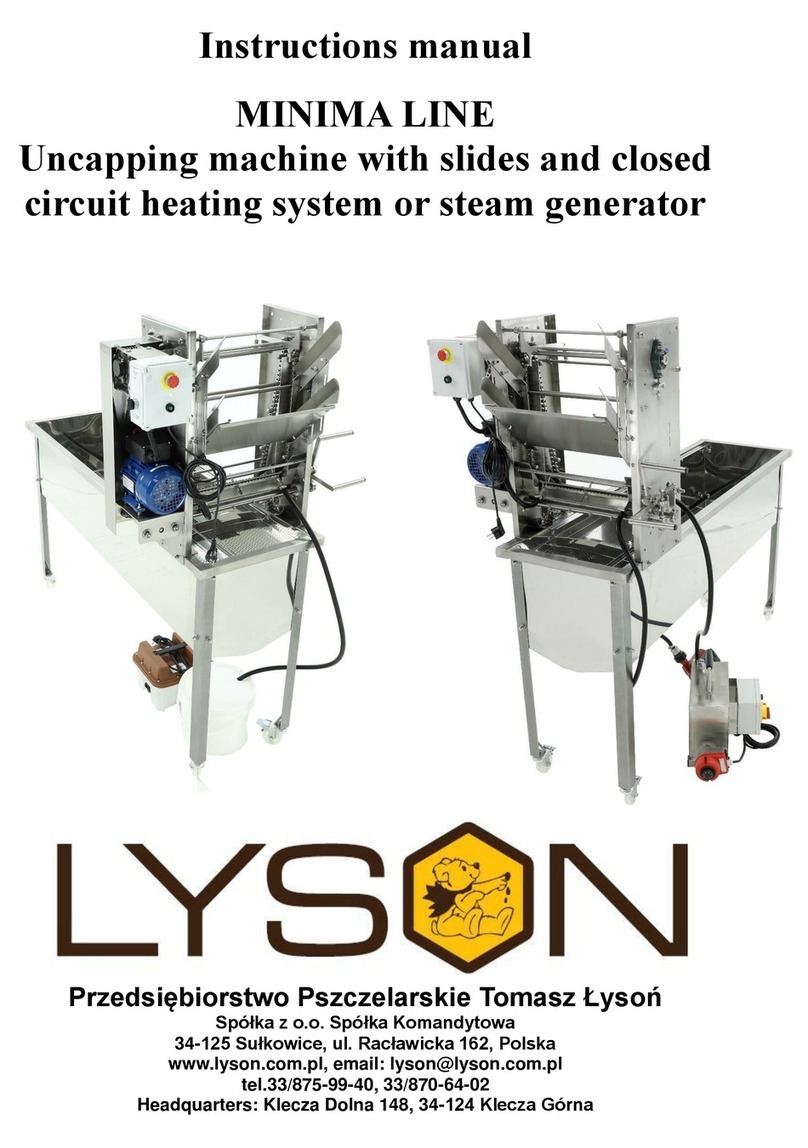 LYSON Minima W2092S instruction manual