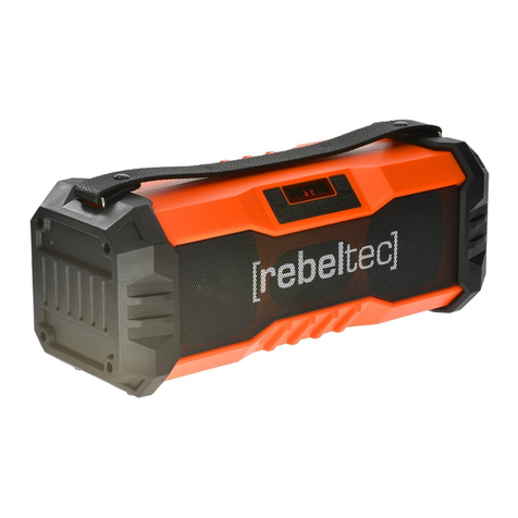 REBELTEC SoundBox 350 User manual