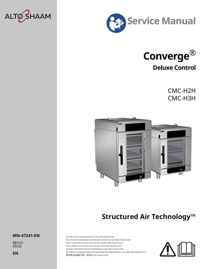 Alto-Shaam Converge Deluxe Control User manual