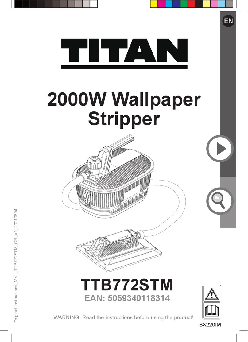 Titan TTB772STM User manual