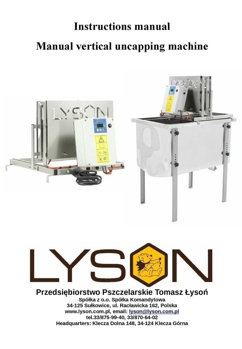 LYSON W2091 instruction manual