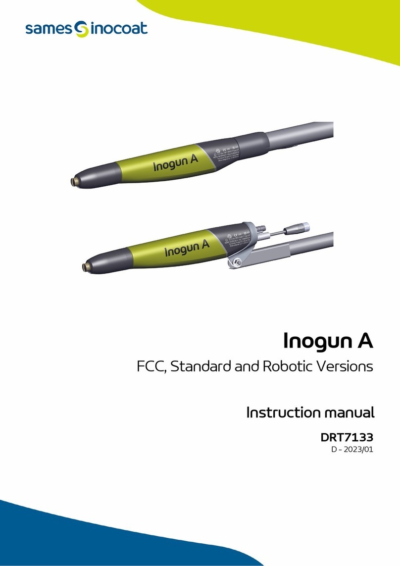 Sames inocoat Inogun A instruction manual