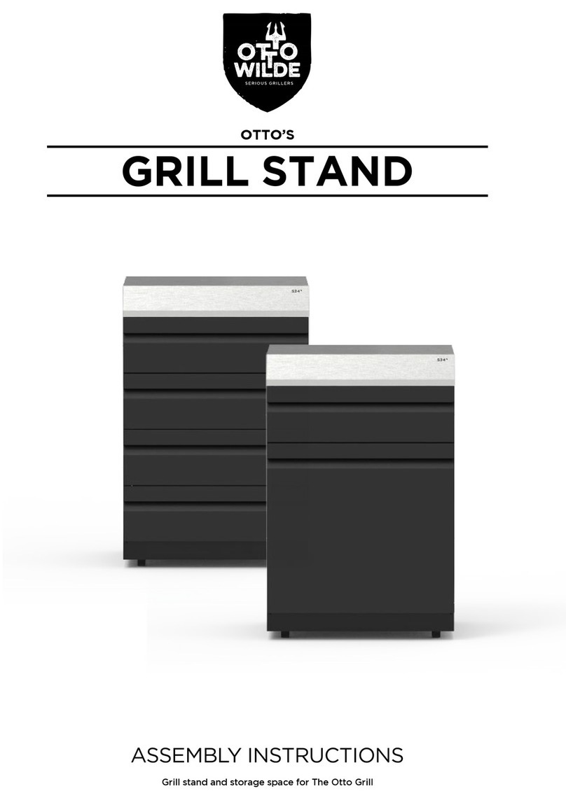 Otto Wilde GRILL STAND Assembly instructions