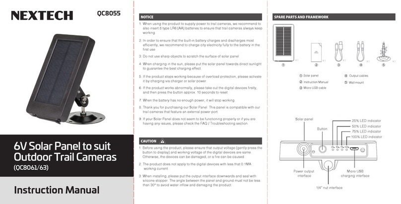 Nex-tech QC8061 instruction manual