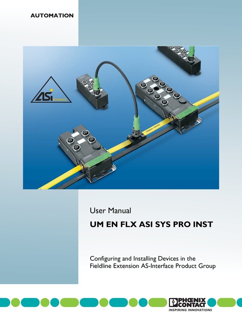 Phoenix Contact UM EN FLX ASI SYS PRO INST User manual