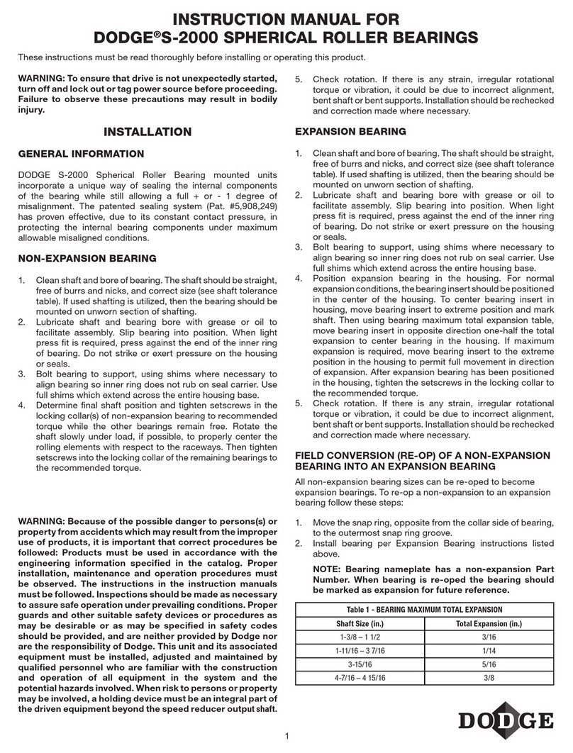 Dodge S-2000 instruction manual