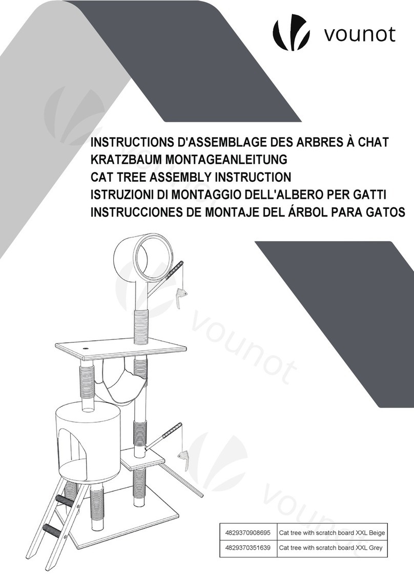 VOUNOT 4829370908695 Assembly instruction