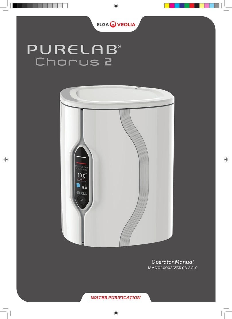 ELGA PURELAB Chorus 2 Operator's manual