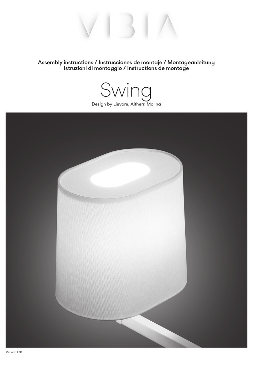 VIBIA Swing User manual VIBIA Swing User manual